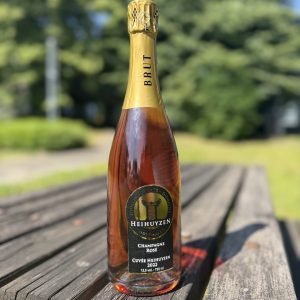 Champagne cuvée Heihuyzen 2022 - blanc de noir rosé 70cl