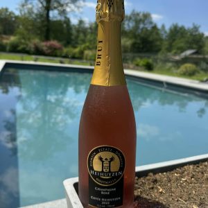 Champagne cuvée Heihuyzen 2022 - blanc de noir rosé 70cl - Afbeelding 2